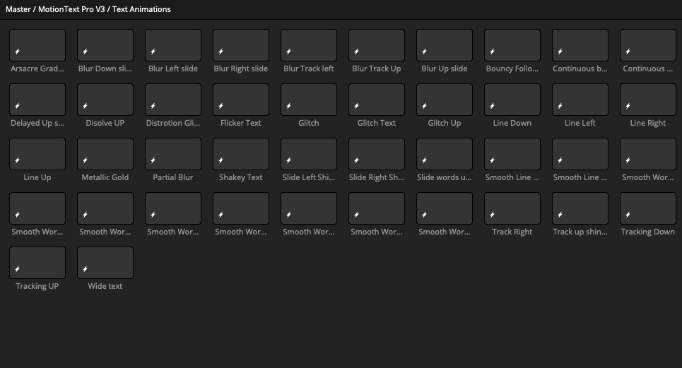 Motion Text Pro V3