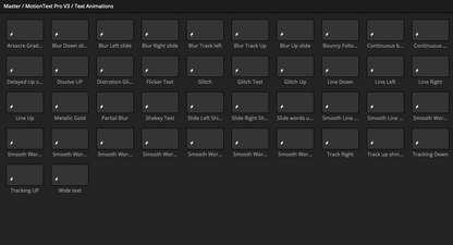 Motion Text Pro V3