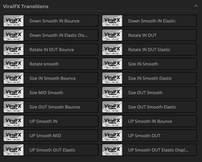 Viral Transitions Pack